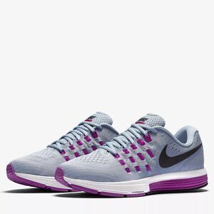 Nike Women's Air Zoom Vomero Running Shoes Size 9.5 US 41.5 EUR Grey Violet NEW